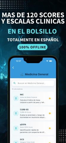 CalculaDoc: Escalas Clínicas screenshot