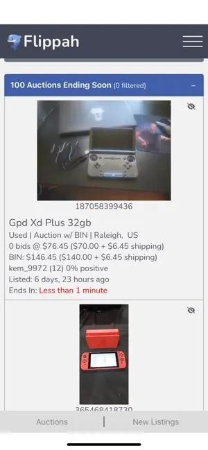 Flippah-Search Alerts For eBay screenshot 2
