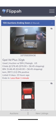Flippah-Search Alerts For eBay screenshot