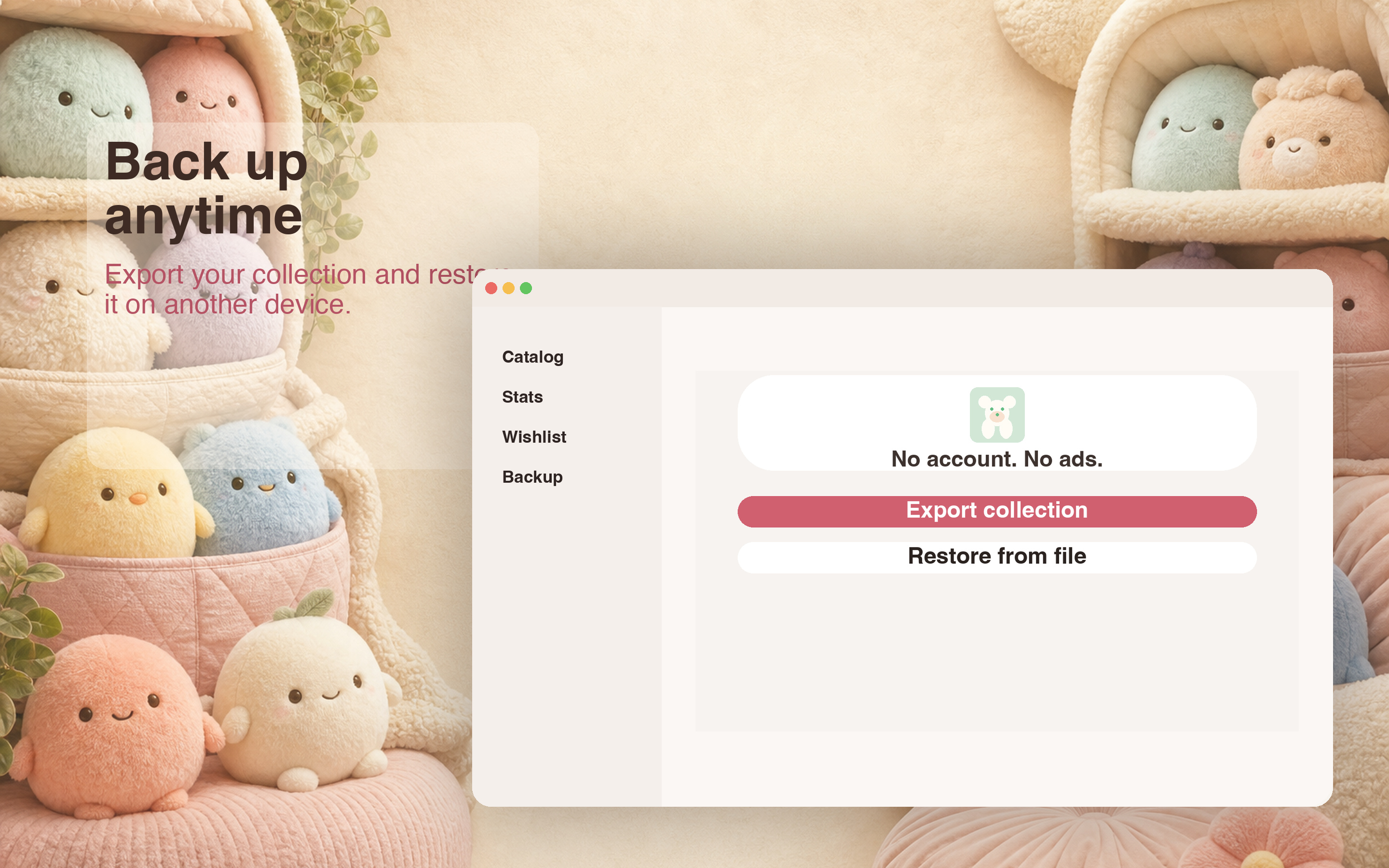 Plush Bean Tracker screenshot 16