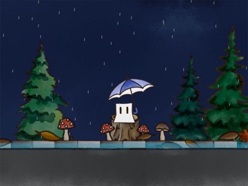 Rainy Day - Rain-dodging Game