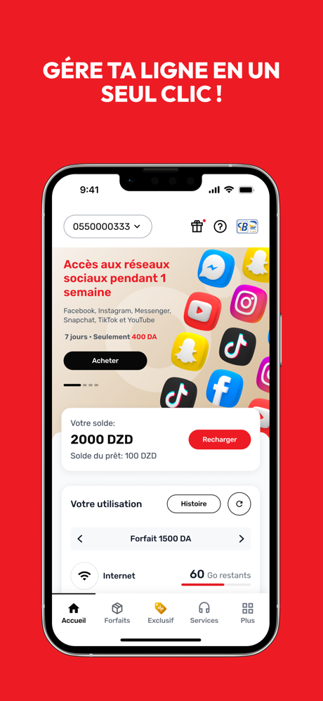 My Ooredoo Algeria screenshot 2