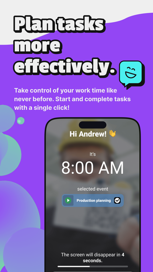 #2. Time Clock by Unrubble (iOS) 由: inEwi sp. z o.o.