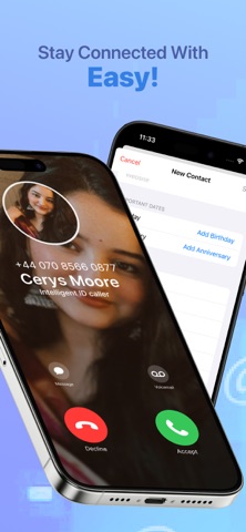 New Contact+ screenshot