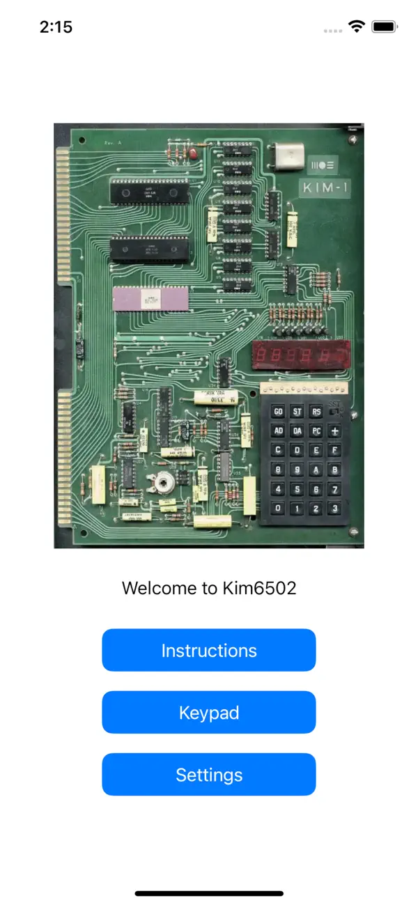 #1. Kim6502 (iOS) Által: Michael Herman