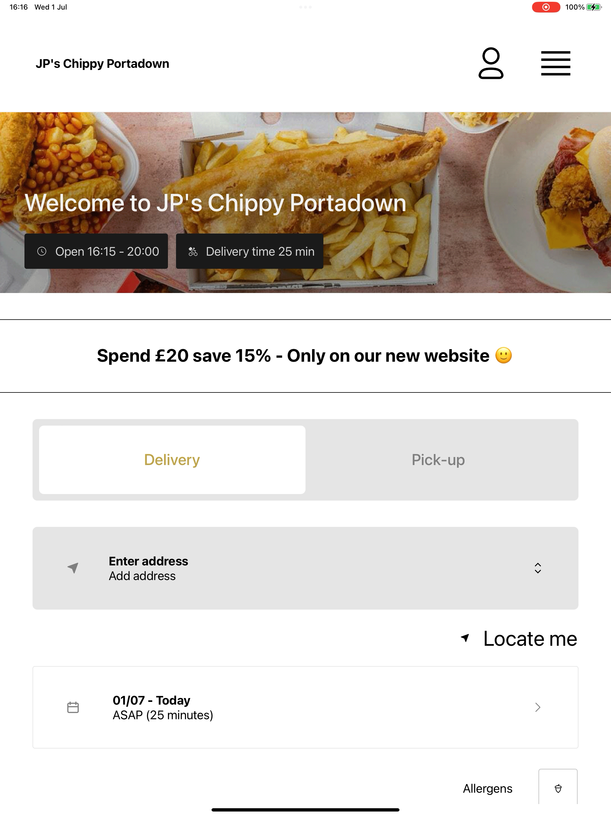 JP's Chippy Portadown screenshot 9
