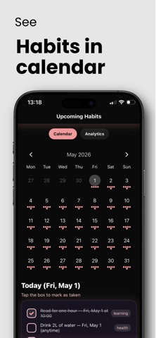 Habit Tracker - HabitBase Screenshot 3 of 5