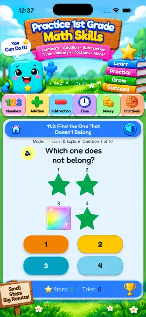 Math Adventure Grade 1 screenshot 4