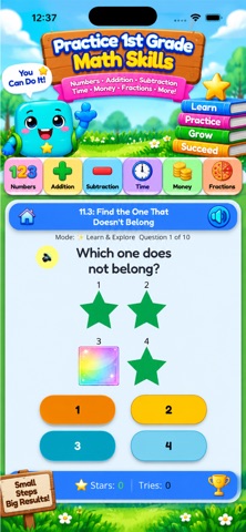 Math Adventure Grade 1 screenshot