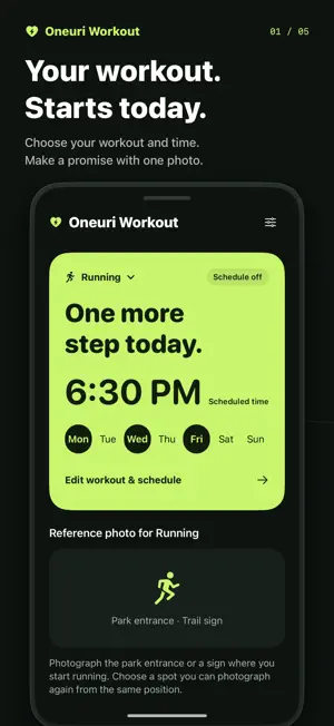 Oneuri Workout screenshot 1