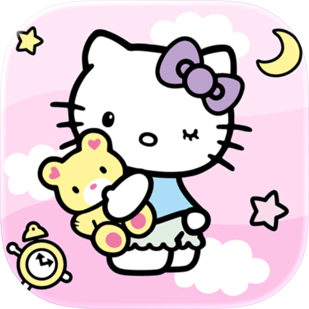 Apple App Store cover for Hello Kitty: Good Night Tale