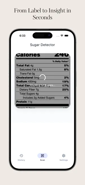 Ai Sugar Free Scanner & Detect screenshot 4