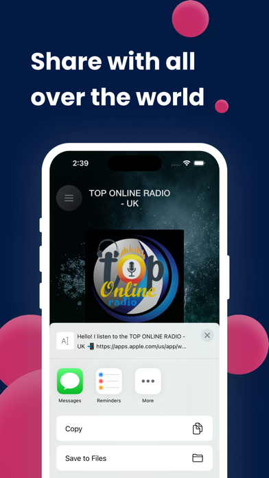 TOP ONLINE RADIO - UK Screenshot
