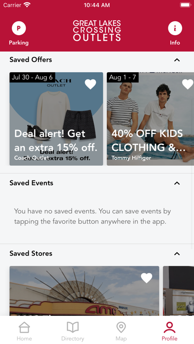 Great Lakes Crossing Outlets Screenshot