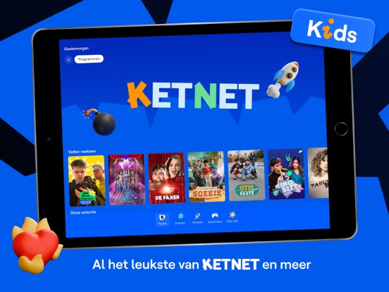 VRT MAX iPad app afbeelding 2