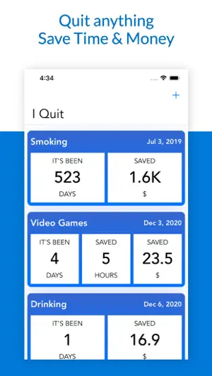 Bad Habit Tracker screenshot 1