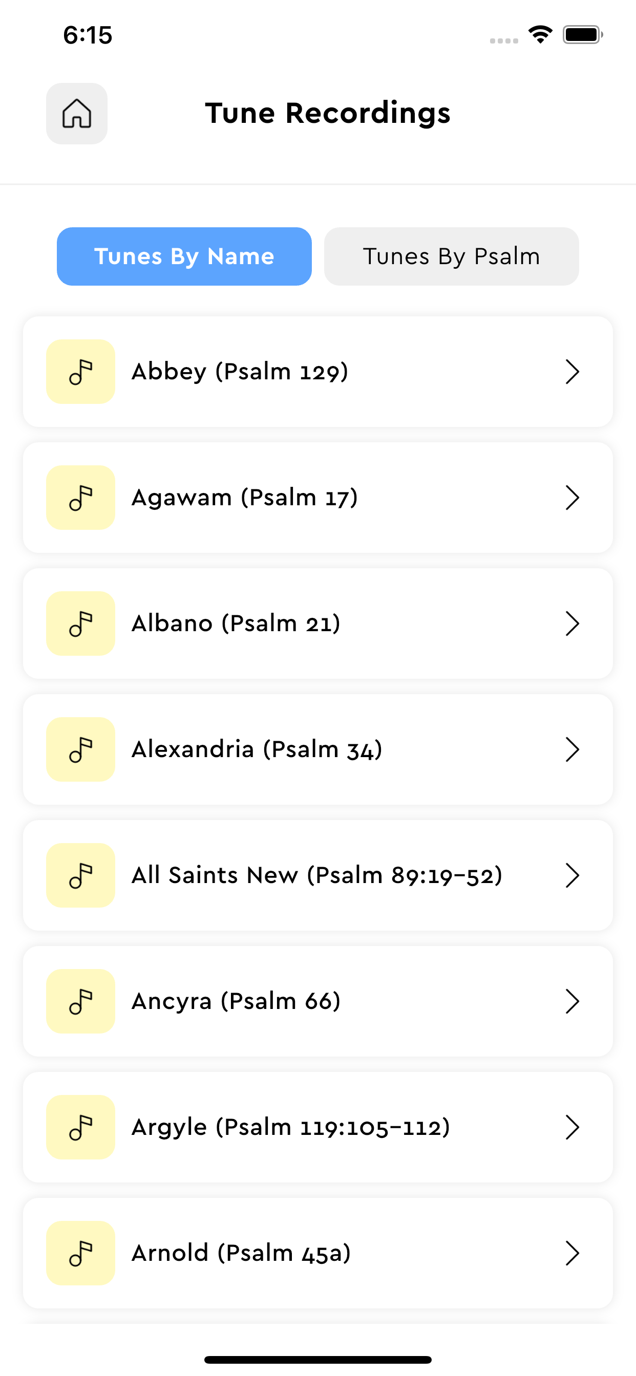 The Psalms App