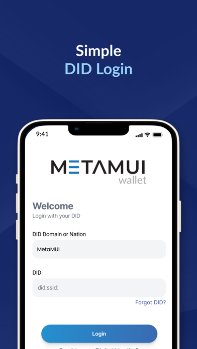 MetaMUI Wallet Screenshot 6 of 7