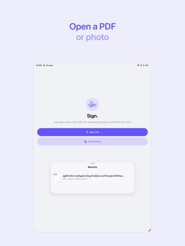 Sign. Just sign and seal