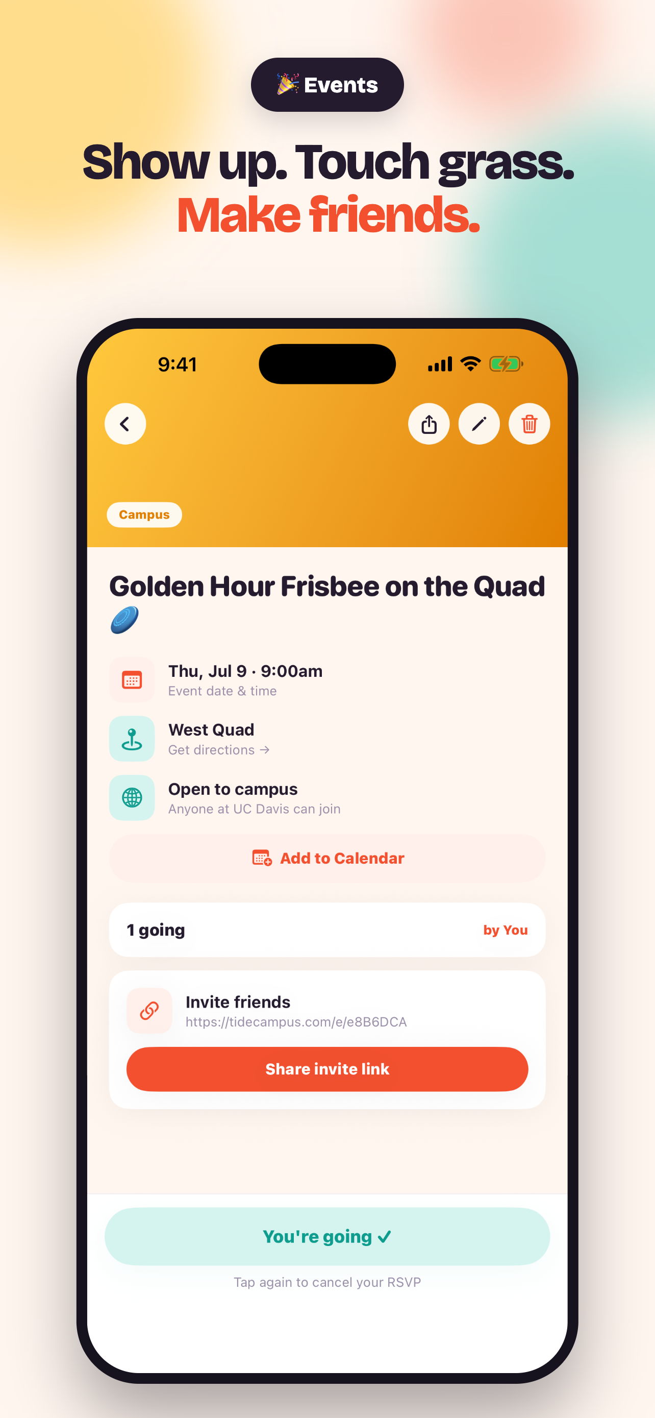 Tide: Socials for Campus screenshot 6