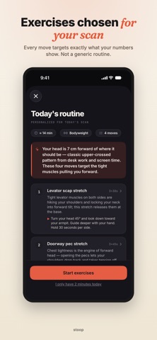 Stoop – AI Posture & Neck Fix Screenshot 3 of 6