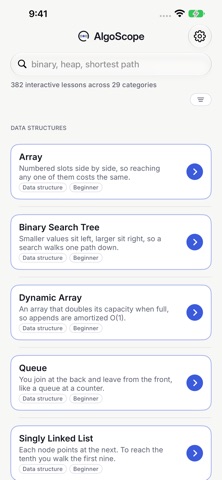 AlgoScope: DSA Visualizer screenshot 3