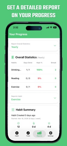 My Daily Habit Tracker: Goals screenshot