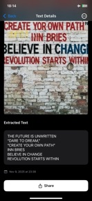 Photo to Text: Photex AI screenshot
