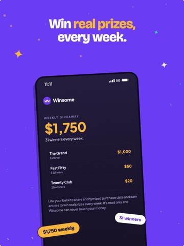Winsome Rewards iPad screenshot