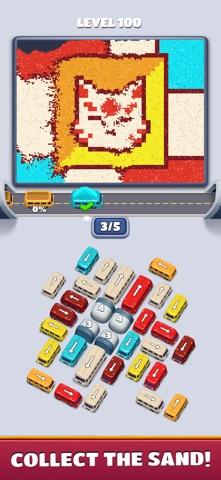 Sand Escape - Traffic Puzzle Screenshot 2 of 6