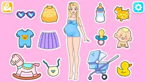 Paper Doll Dress Up DIY Games. screenshot 2