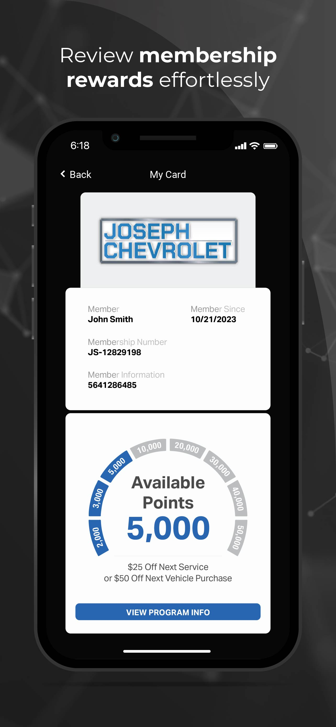 Joseph Chevrolet Advantage screenshot 3