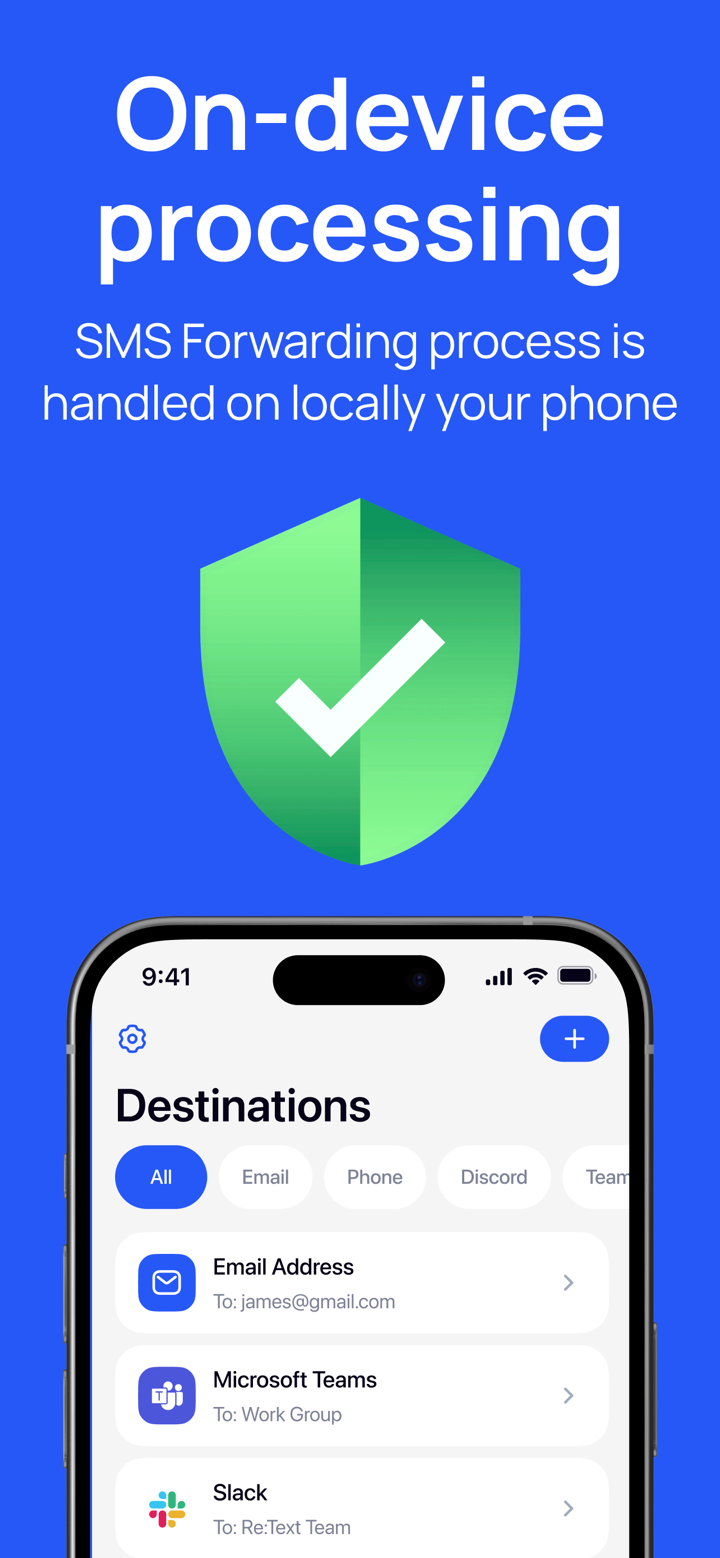 SMS Forwarder — Re Text screenshot 4