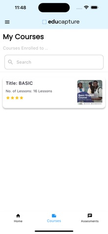 Educapture screenshot