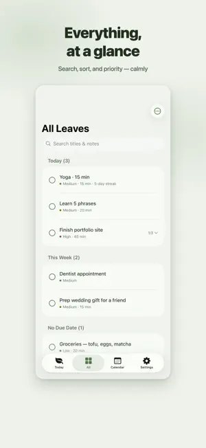ToDoDaily - Matcha To-Do screenshot 3