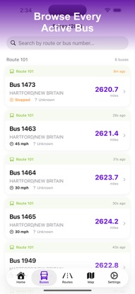 CT Bus - Live Bus Tracker screenshot 3