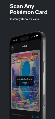 Poké Pricer: Pokemon Scanner iPhone screenshot