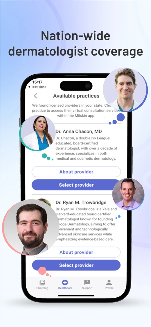 Miiskin: Rx Dermatology Visits screenshot 2