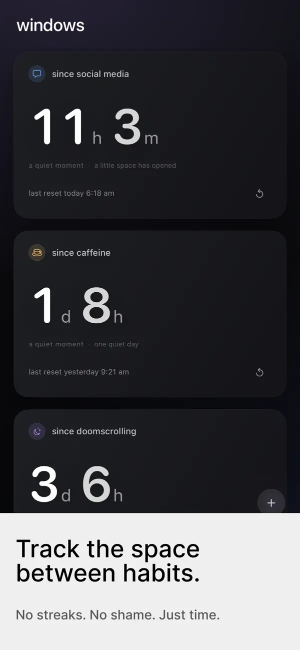 Screenshot #1 pour Window — Quiet Timer
