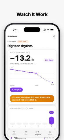 Post Dose: GLP-1 Meal Planner screenshot