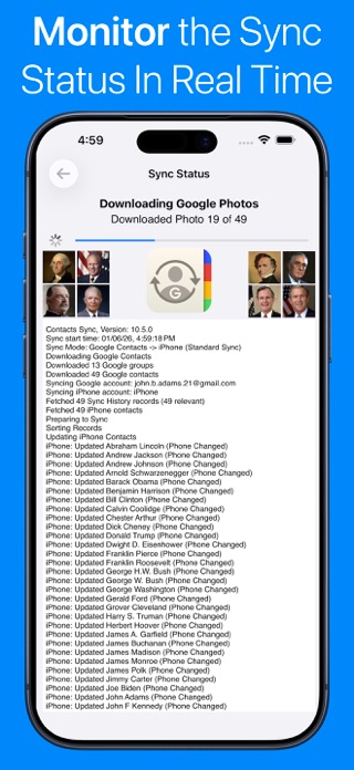Contacts Sync: Google & More Screenshot 9 of 10