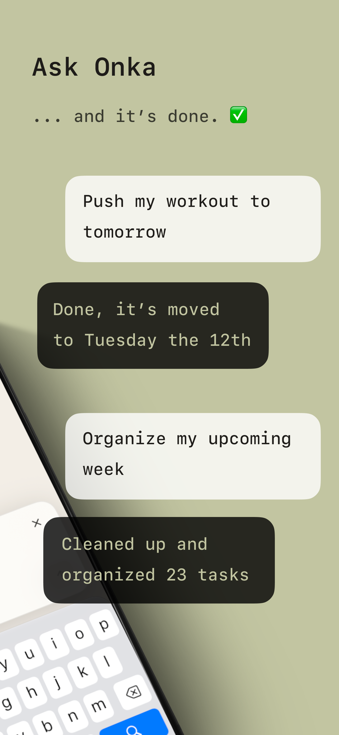Onka, a calm daily planner screenshot 3