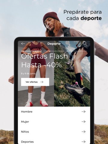 El Corte Inglés iPad screenshot 8