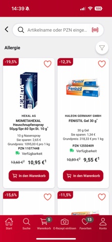 Harfensteller Apotheke screenshot
