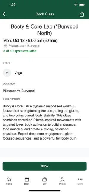 Pilates Barre Sydney screenshot 3