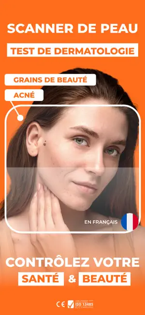 Scanner IA Santé de Peau iPhone screenshot 1