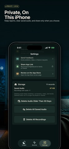 Snore Recorder by NightSound Screenshot 5 of 5