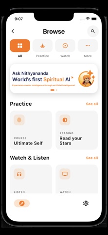 Ask Nithyananda AI screenshot