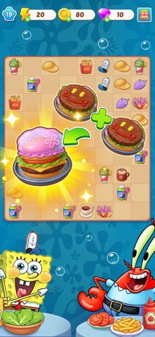Merge Cooking® iPhone screenshot 1 — games app by Happibits