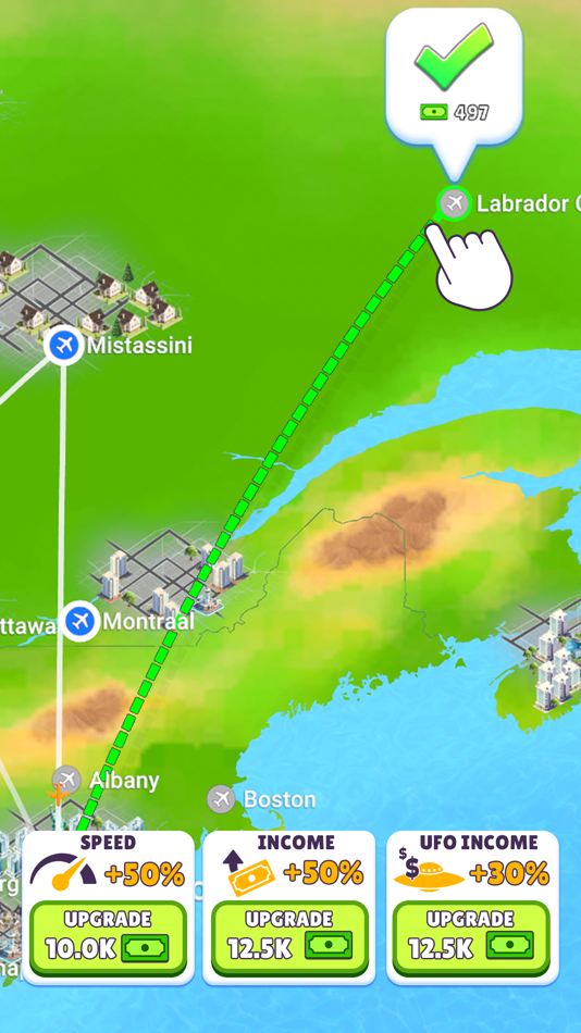 #4. Fly Connect: Explore the World (iOS) 由: MAD PIXEL